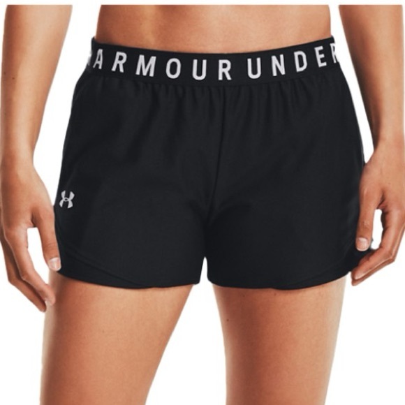 Under Armour Womens Play Up 3.0 Run, Training Athletic Gym Shorts Sz Small - Picture 2 of 8